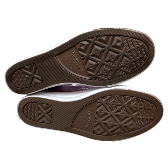 Converse 2017 CTAS Lux Mid Hidden Wedge Metallic Fuschia Pink Sneaker Womens 9.5 - Picture 7 of 11